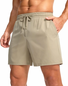 Soothfeel Men's Athletic Running Shorts with Zipper Pocket 5 Inch /7 Inch Quick Dry Tennis Gym Workout Shorts for Men