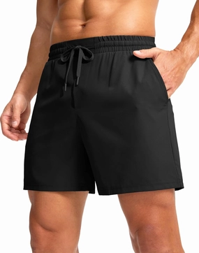 Soothfeel Men's Athletic Running Shorts with Zipper Pocket 5 Inch /7 Inch Quick Dry Tennis Gym Workout Shorts for Men