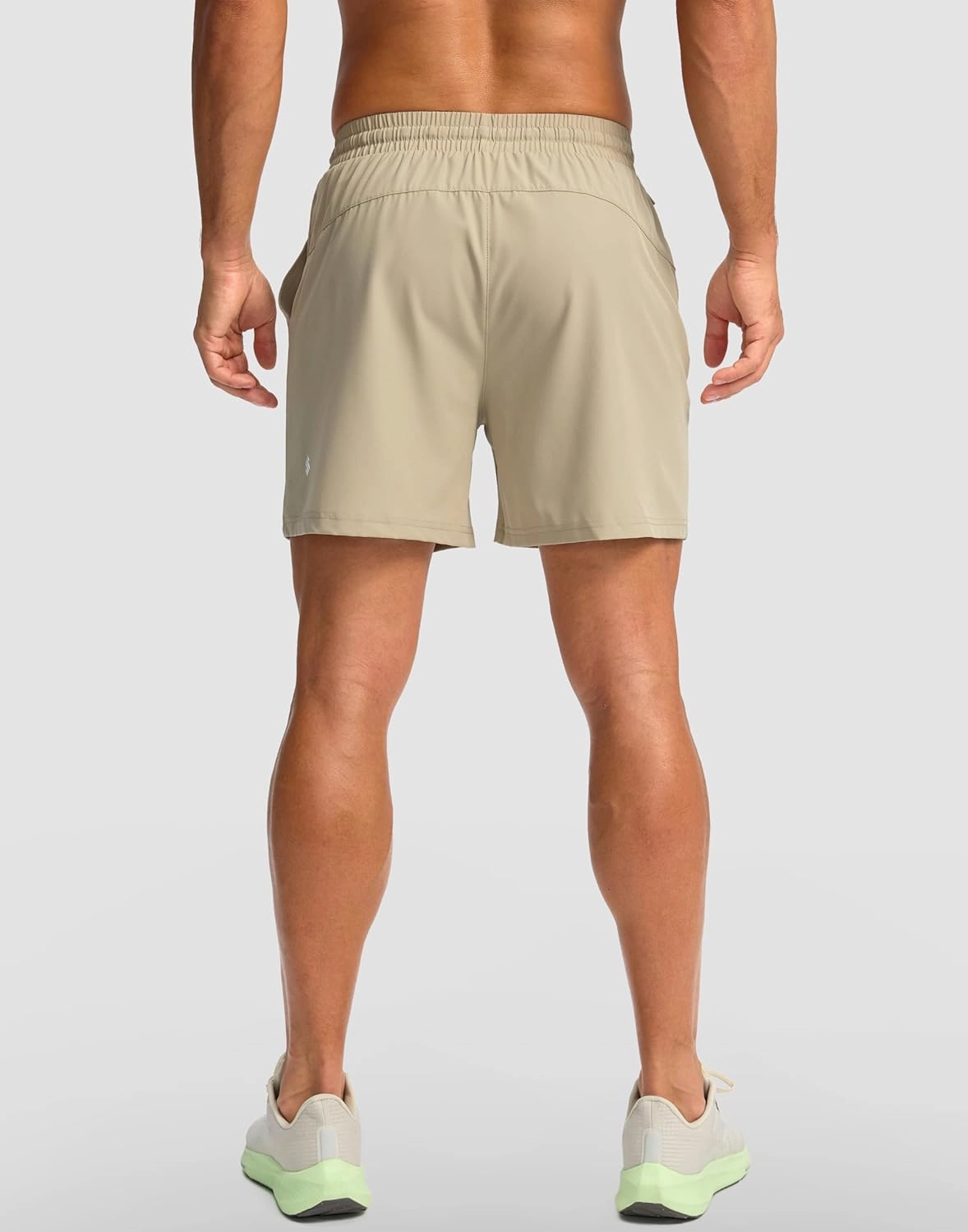 Soothfeel Men's Athletic Running Shorts with Zipper Pocket 5 Inch /7 Inch Quick Dry Tennis Gym Workout Shorts for Men