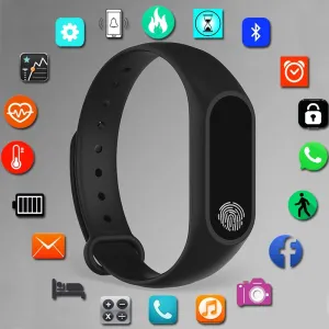 Sport Bracelet Smart Watch Women Men For Android IOS