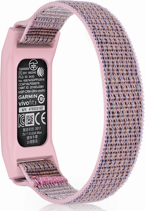 Sport Woven Nylon Strap Hoop&Loop Wristband Compatible with Garmin Vivofit 3/JR/JR2 Tracker