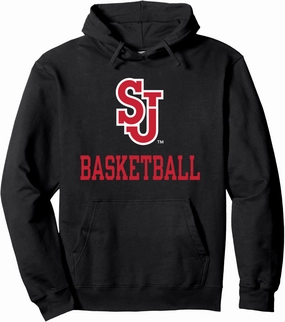 St. John's Red Storm Basketball Icon Officially Licensed Pullover Hoodie