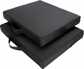 Stadium Seat Cushion 2 Packs, Extra Thick & Waterproof Bleacher Seat Cushion for Sports Events, Camping, Outdoor Concerts
