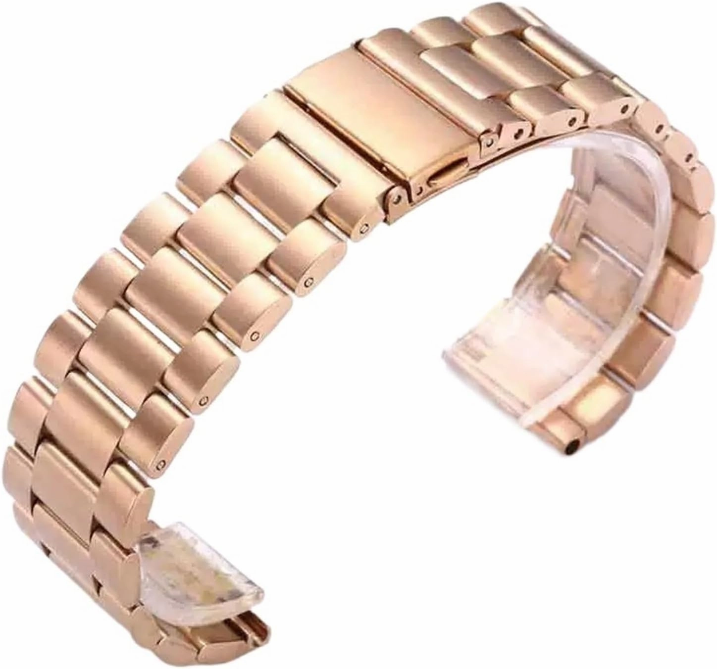 Stainless Steel Metal Strap 18mm Unisex Replacement Wristband