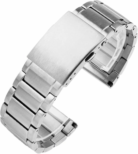 Stainless Steel Metal Watch Band 22mm Universal Replacement Wristband