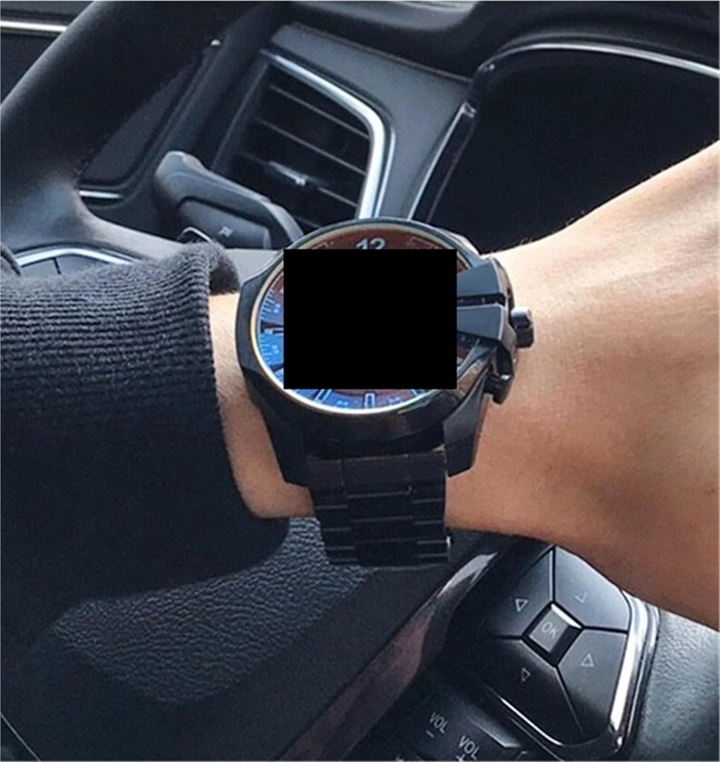Stainless Steel Metal Watch Band 22mm Universal Replacement Wristband