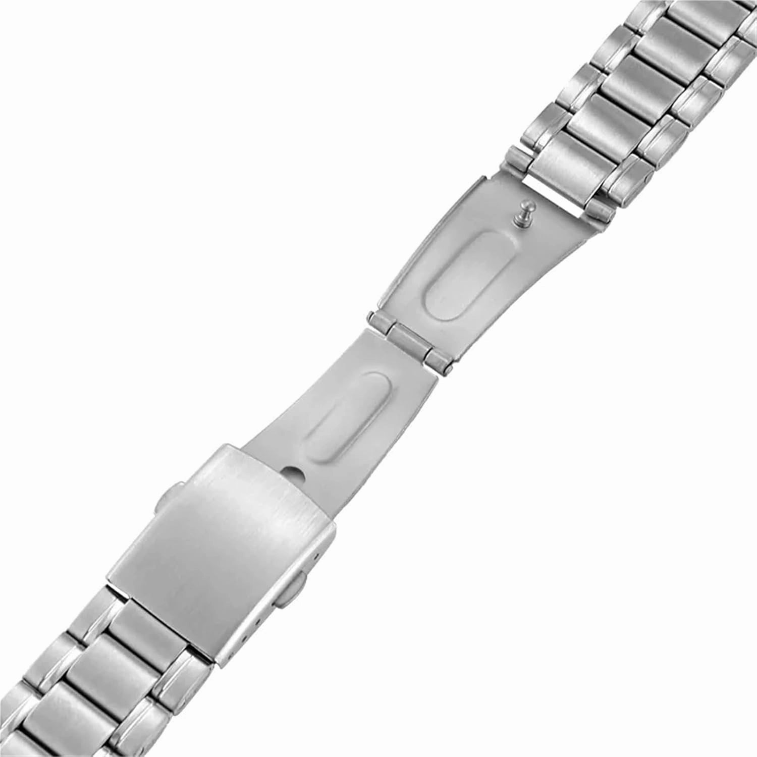 Stainless Steel Metal Watch Bands Men Women Replacement Wristband Universal Bracelet Fits 18mm 20mm 22mm Watch Replacement Band