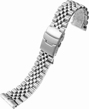 Stainless Steel Solid Metal Strap 18mm Unisex Replacement Wristband