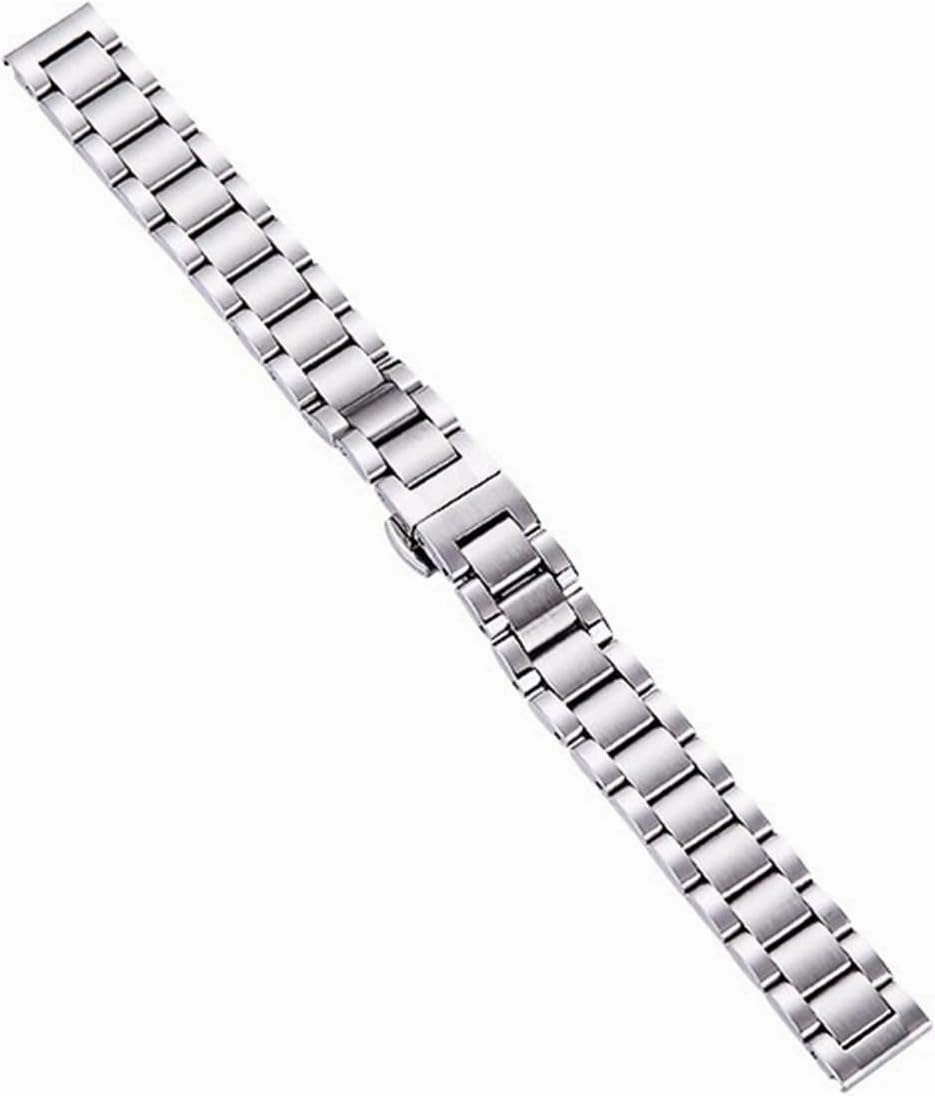 Stainless Steel Strap 18mm Universal Replacement Bracelet Watch Accessories