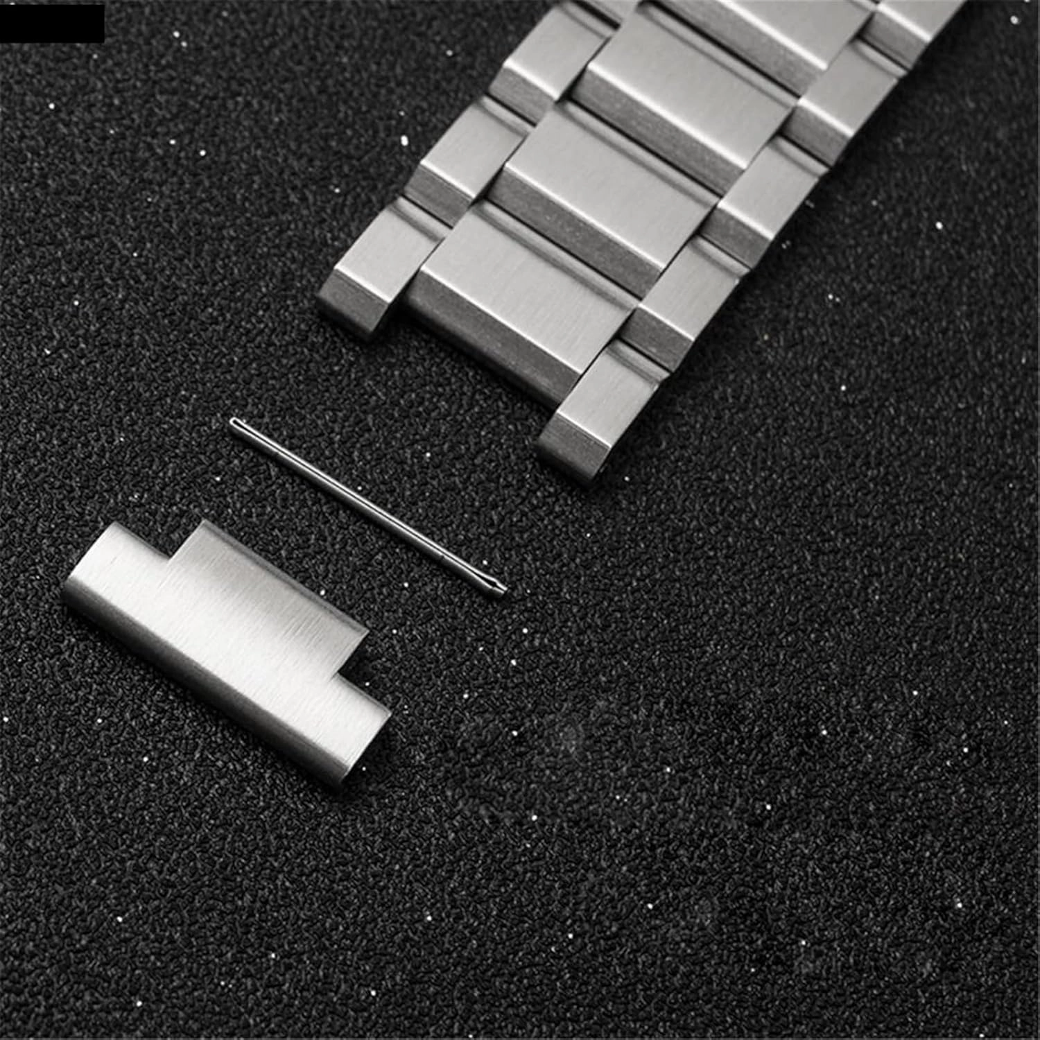 Stainless Steel Strap 20mm 22mm Universal Metal Folding Buckle Strap Unisex Quick Change Bracelet