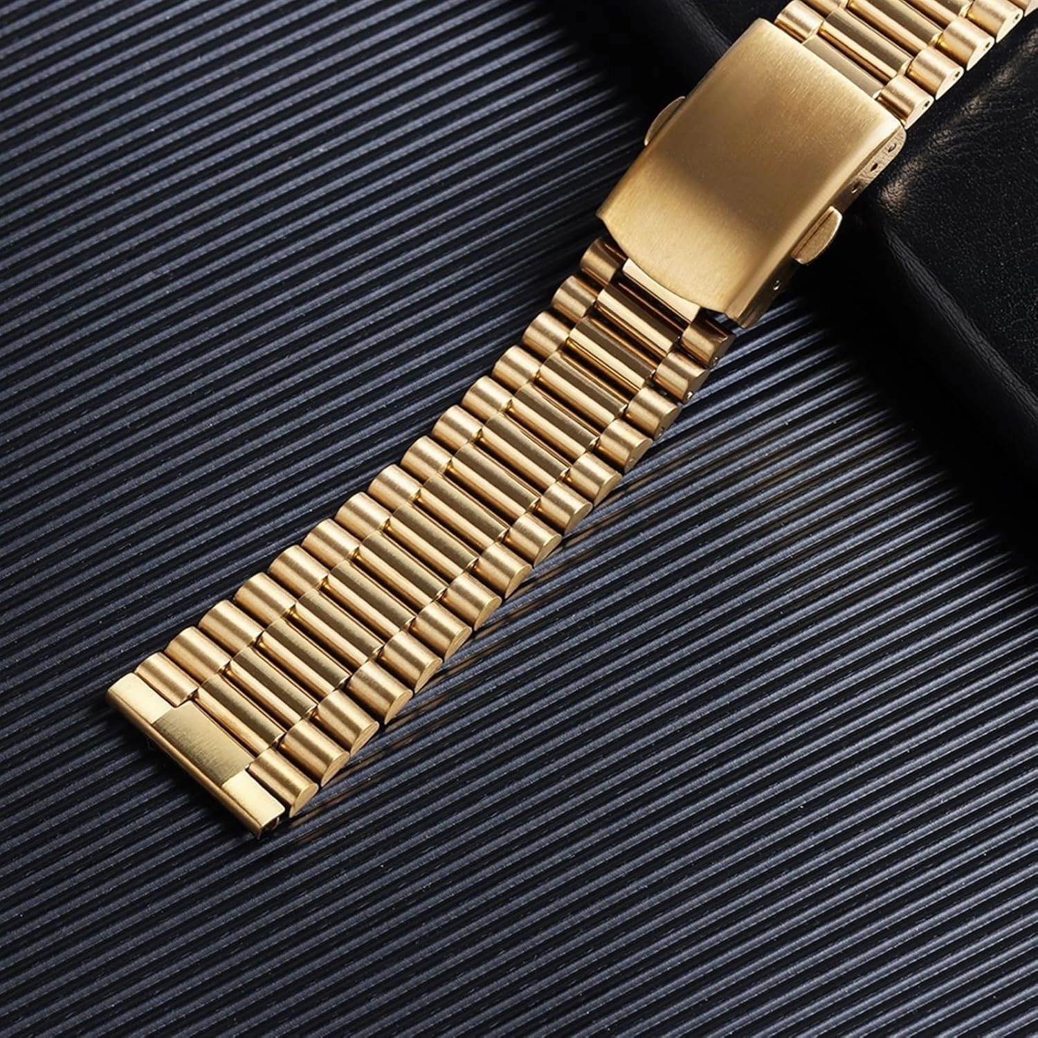 Stainless Steel Watch Band 10mm 12mm 14mm 16mm Universal Metal Watch Band for Smart Watch Quartz Watch Men Women Silver Gold Bracelet