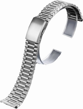 Stainless Steel Watch Band 10mm 12mm 14mm 16mm Universal Metal Watch Band for Smart Watch Quartz Watch Men Women Silver Gold Bracelet