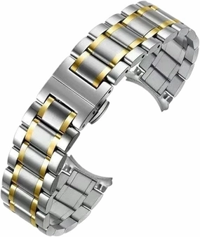 Stainless Steel Watch Band 18mm 20mm Universal Replacement Watch Band for Smart Watch Quartz Watch