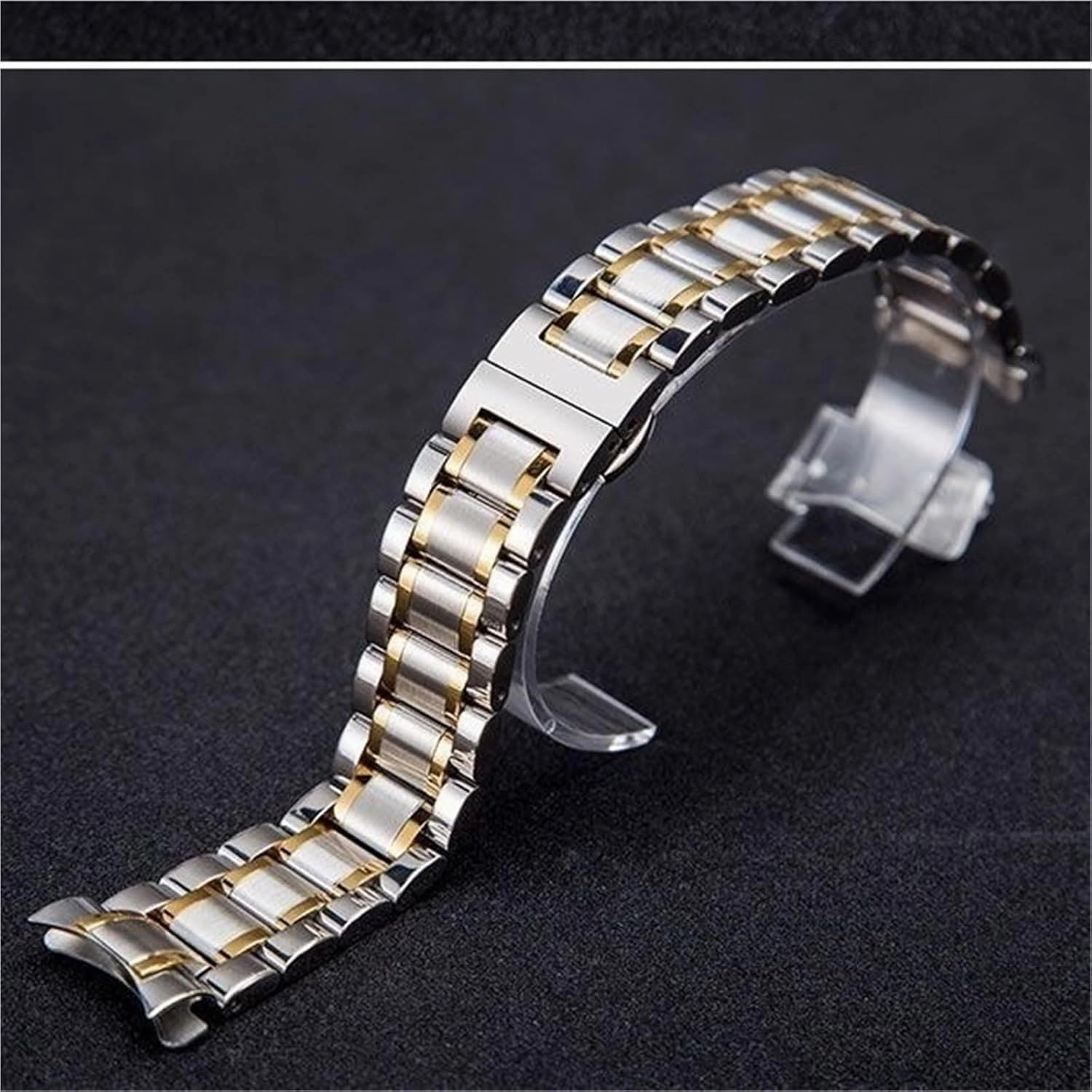 Stainless Steel Watch Band 18mm 20mm Universal Replacement Watch Band for Smart Watch Quartz Watch