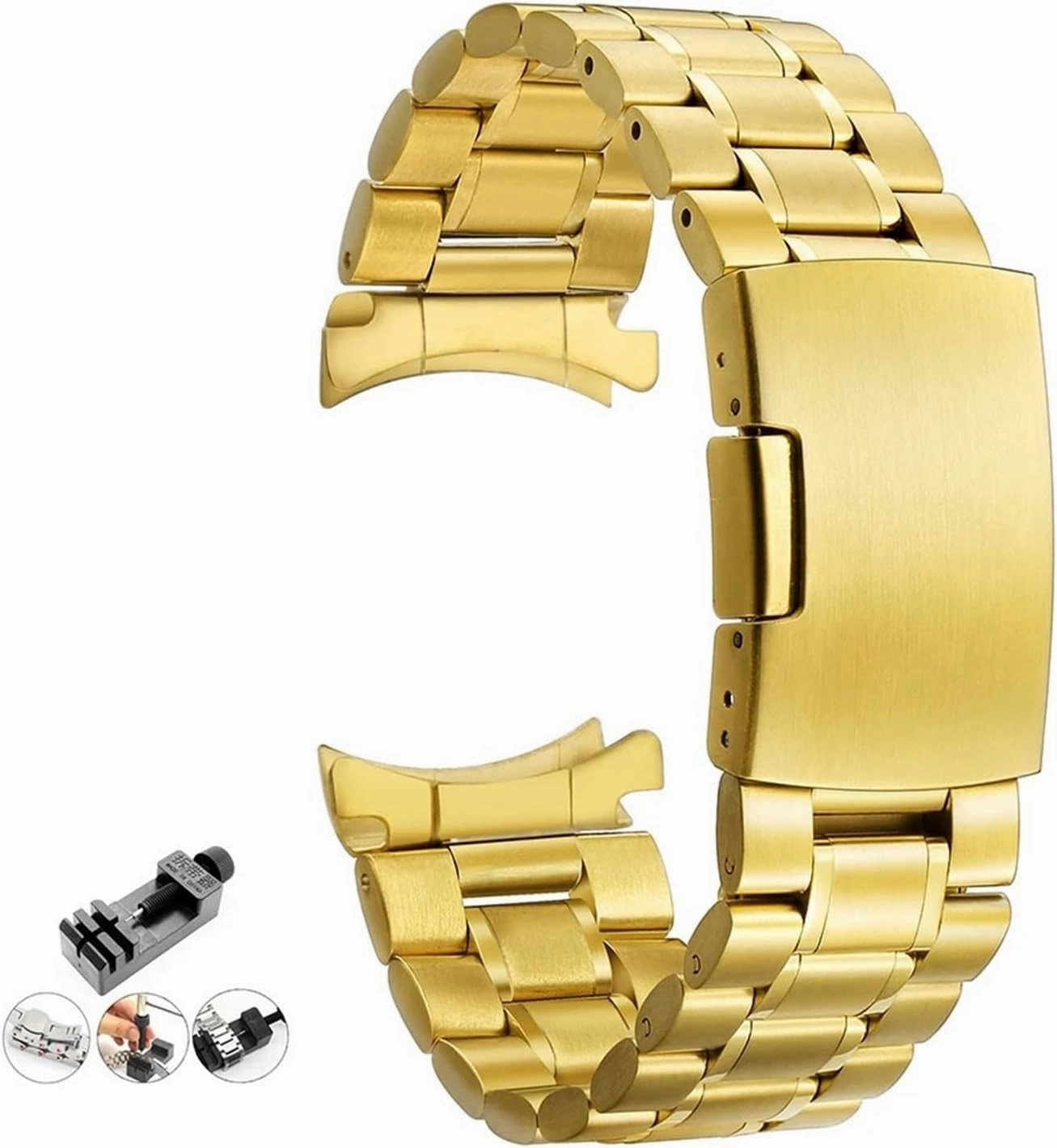 Stainless Steel Watch Band 22mm Metal Bracelet for Smart Watch Quartz Watch 20mm Bracelet Silver Quick Release Men Women Watch Accessories
