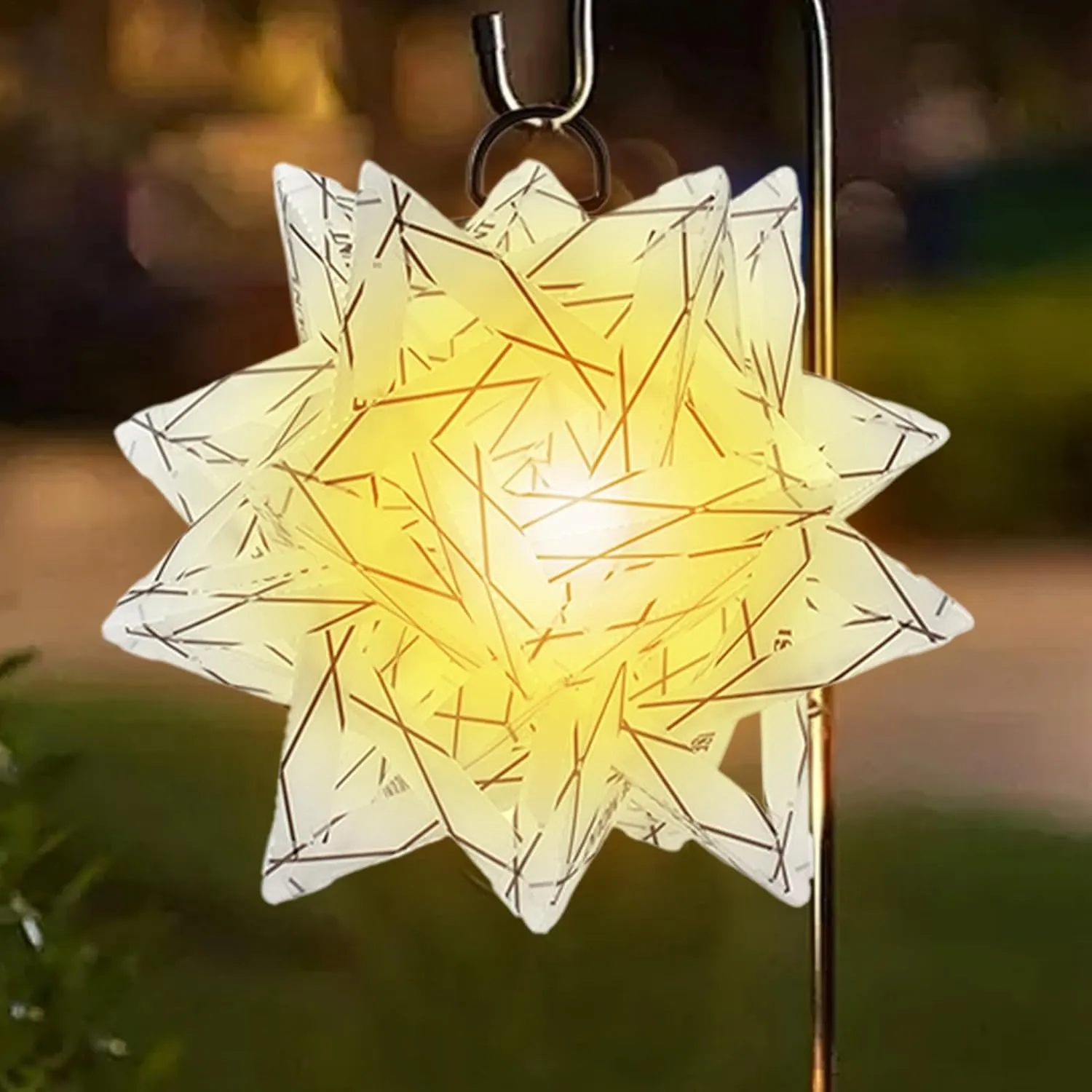 Star Light for Camping - Waterproof Polar Star Camping Lights - Outdoor Lighting, PP Board Lampshade Ornament, Camp Gear for Patio Awning Garden Party