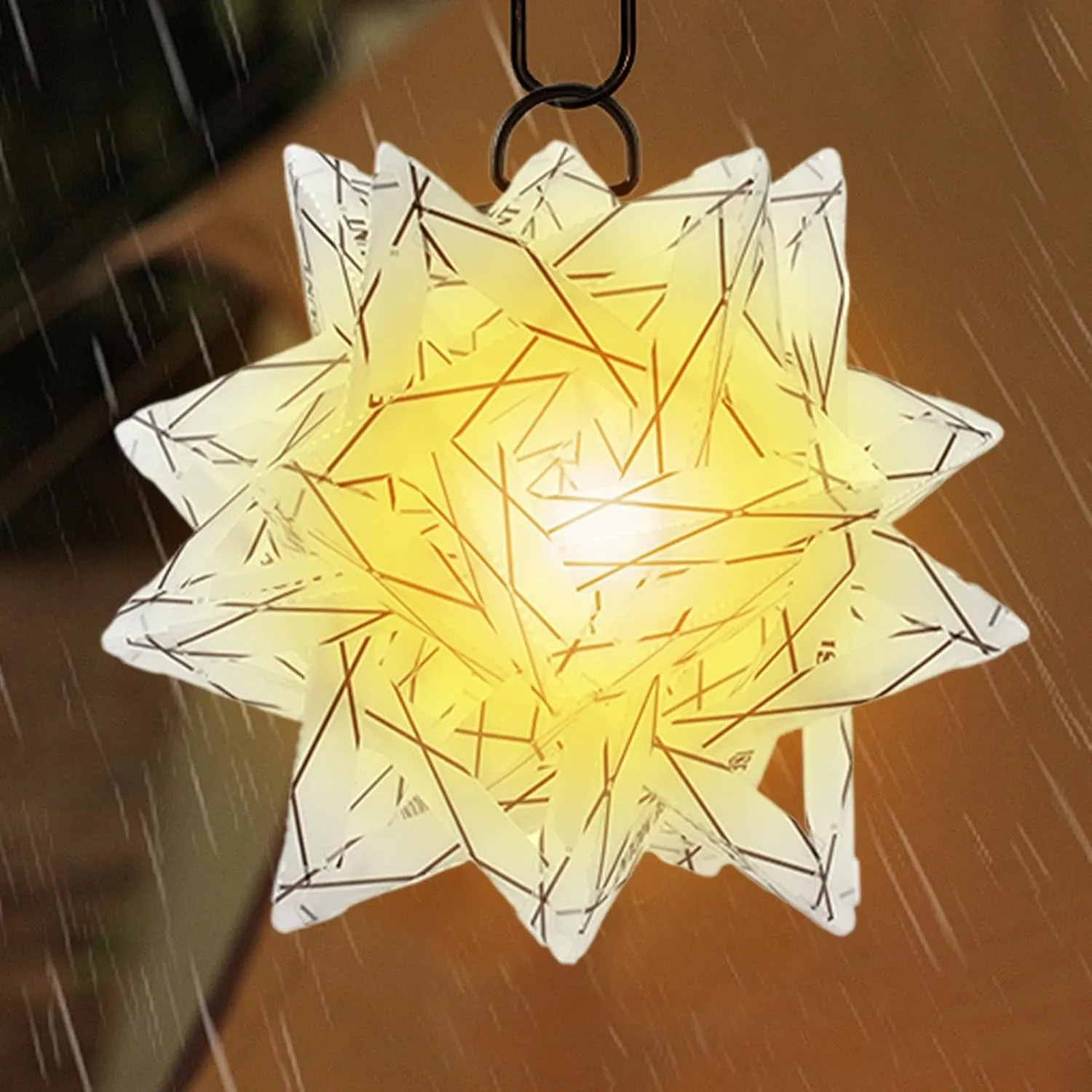 Star Light for Camping - Waterproof Polar Star Camping Lights - Outdoor Lighting, PP Board Lampshade Ornament, Camp Gear for Patio Awning Garden Party