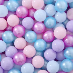 STARBOLO Ball Pit Balls 100 170 Bulk Pack - Crush Proof Non Toxic Plastic Balls Baby Girls Boy Kids Ball Pit | Play Tent Dogs Playhouse Playpen Party,2.2inches.