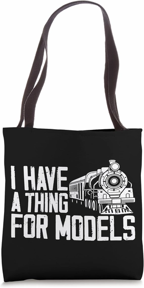 Steam Train Driver Trainspotting Locomotive Pun Vintage I Tote Bag