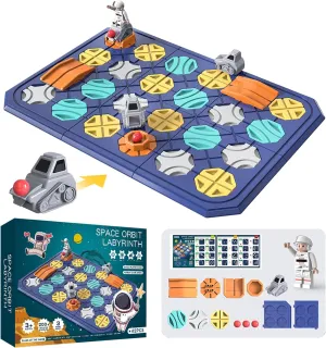STEM Games for Kids Ages 4-8 Board Games for Kids Ages 4-8 Puzzles for Ages 4-6 Travel Brain Teasers Puzzles Logical Road Builder Montessori Logic Toys 3-8 Road Educational Learning Autistic Children