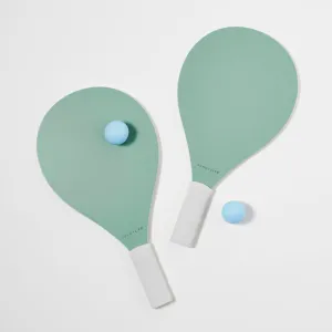 Strandtennis Set Stripe translates to Beach Tennis Set Stripe.