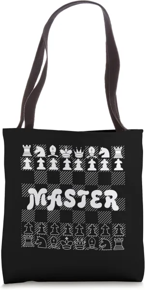 Strategy Chessboard - Chess Master Tote Bag