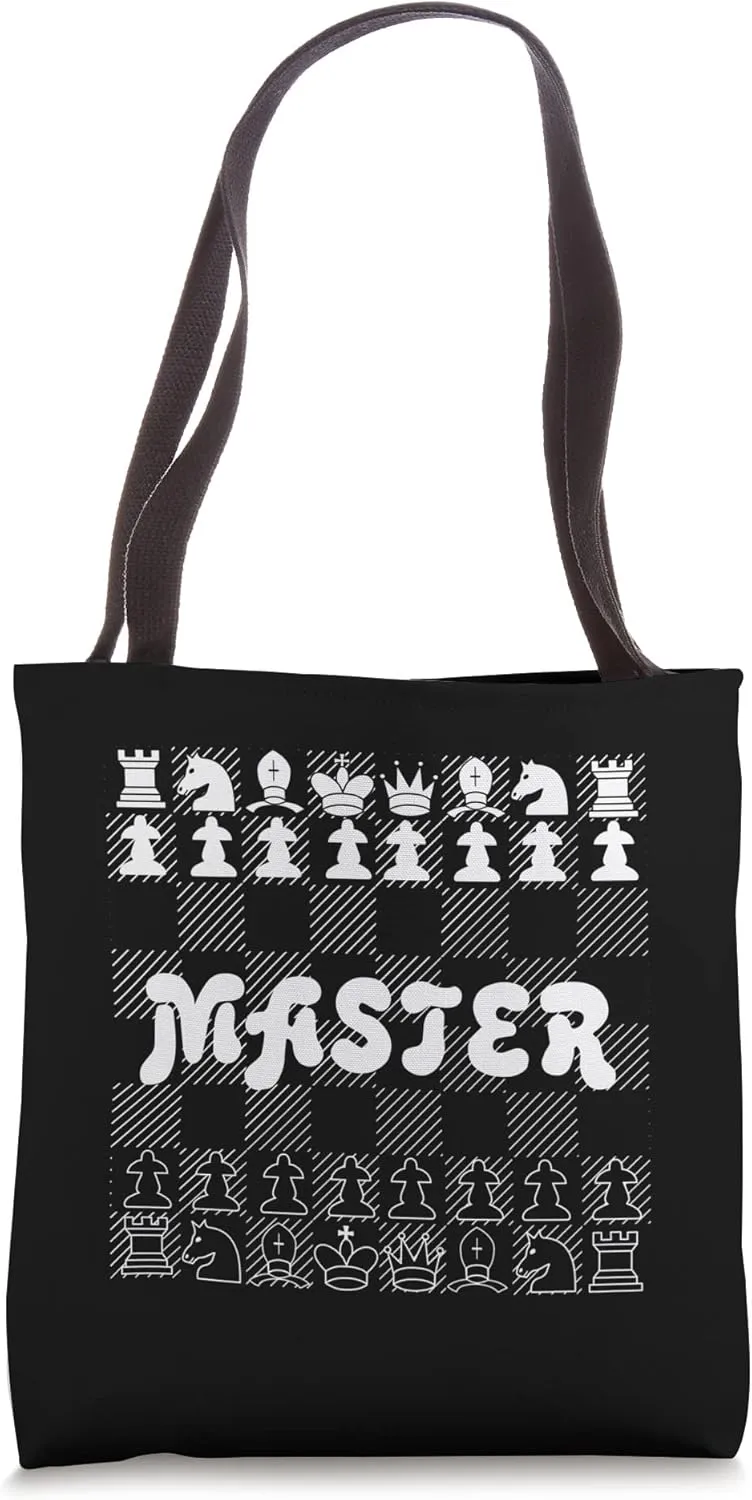 Strategy Chessboard - Chess Master Tote Bag