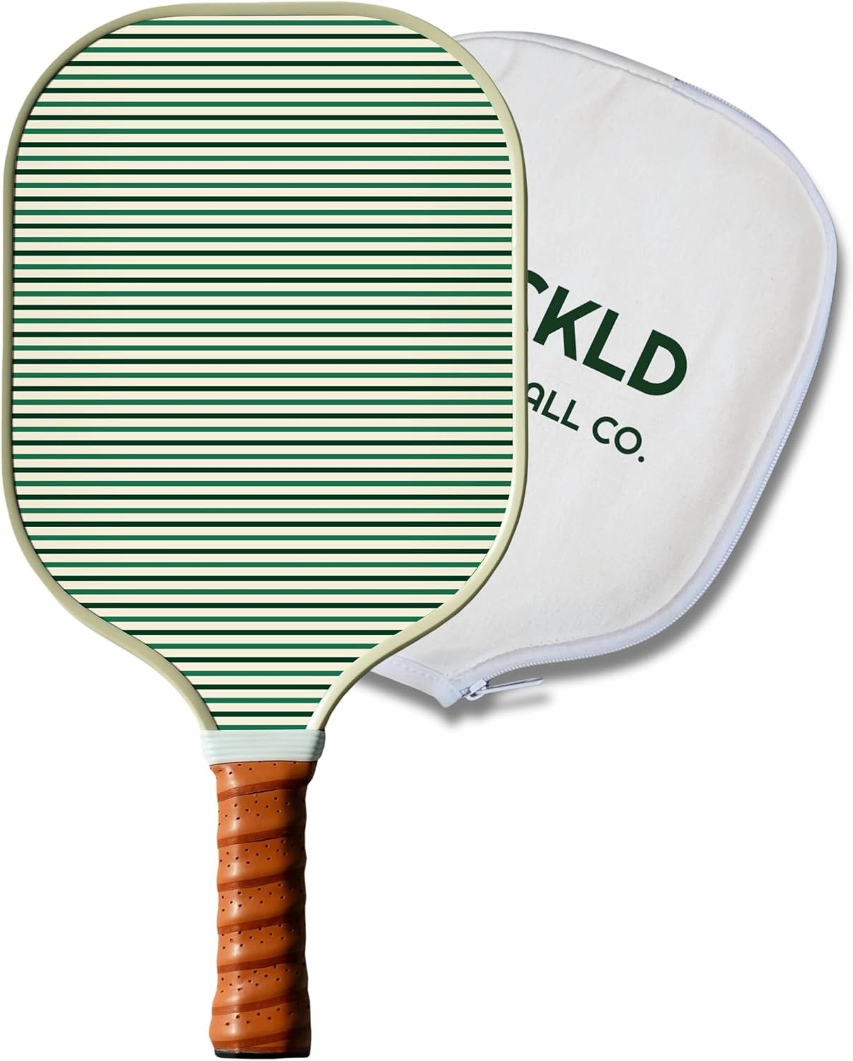 Stylish Premium Pickleball Paddle Racket | Durable Fiberglass Surface | Honeycomb Core | Perfect Addition to a Pickleball Set | Indoor Outdoor Pickle Ball Paddle