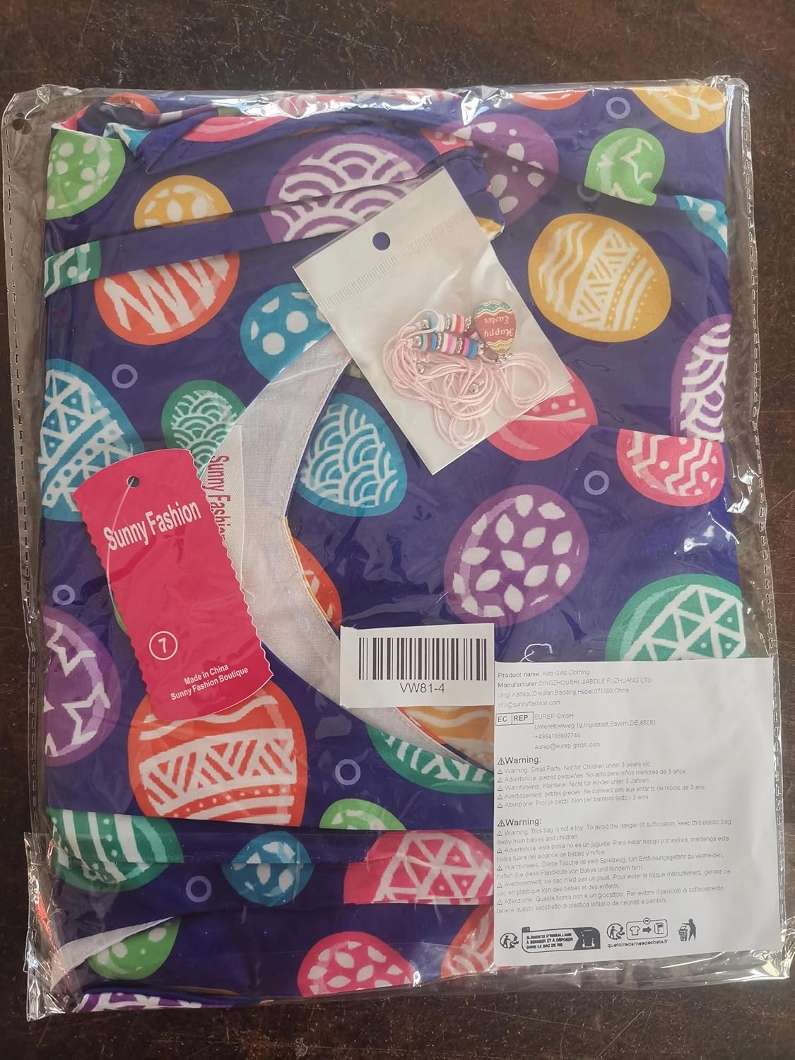 Sunny Fashion Girls Dress Flower Print Hanky Hem Princess Size 7-14