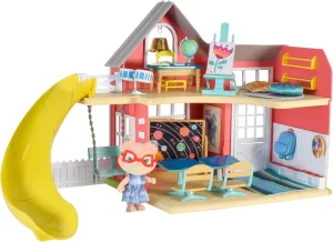 Sunshine Meadow School Complete Set with Miniature Flocked Figure, 21 Pieces , Ages 3 