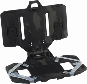 Tactical Folding Phone Navigation Hang Board,MOLLE Vest Phone Holder for Outdoor Airsoft Hunting Game