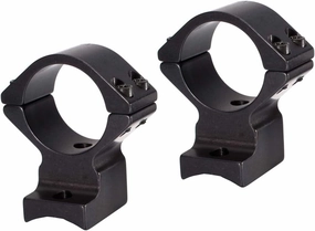 Talley Lightweight Alloy 1in Medium Black Rings/Base Set Compatible with Kimber