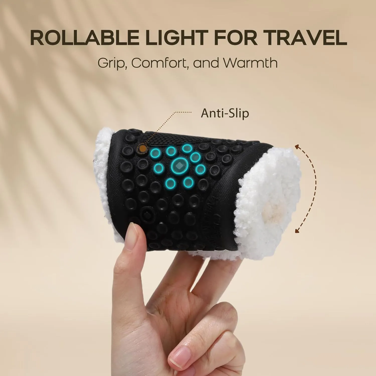 Tanamo House Slippers for Women Men Indoor Barefoot Slippers Socks Slip on House Shoes Cozy Comfy Slippers for Home Bedroom Travel Yoga