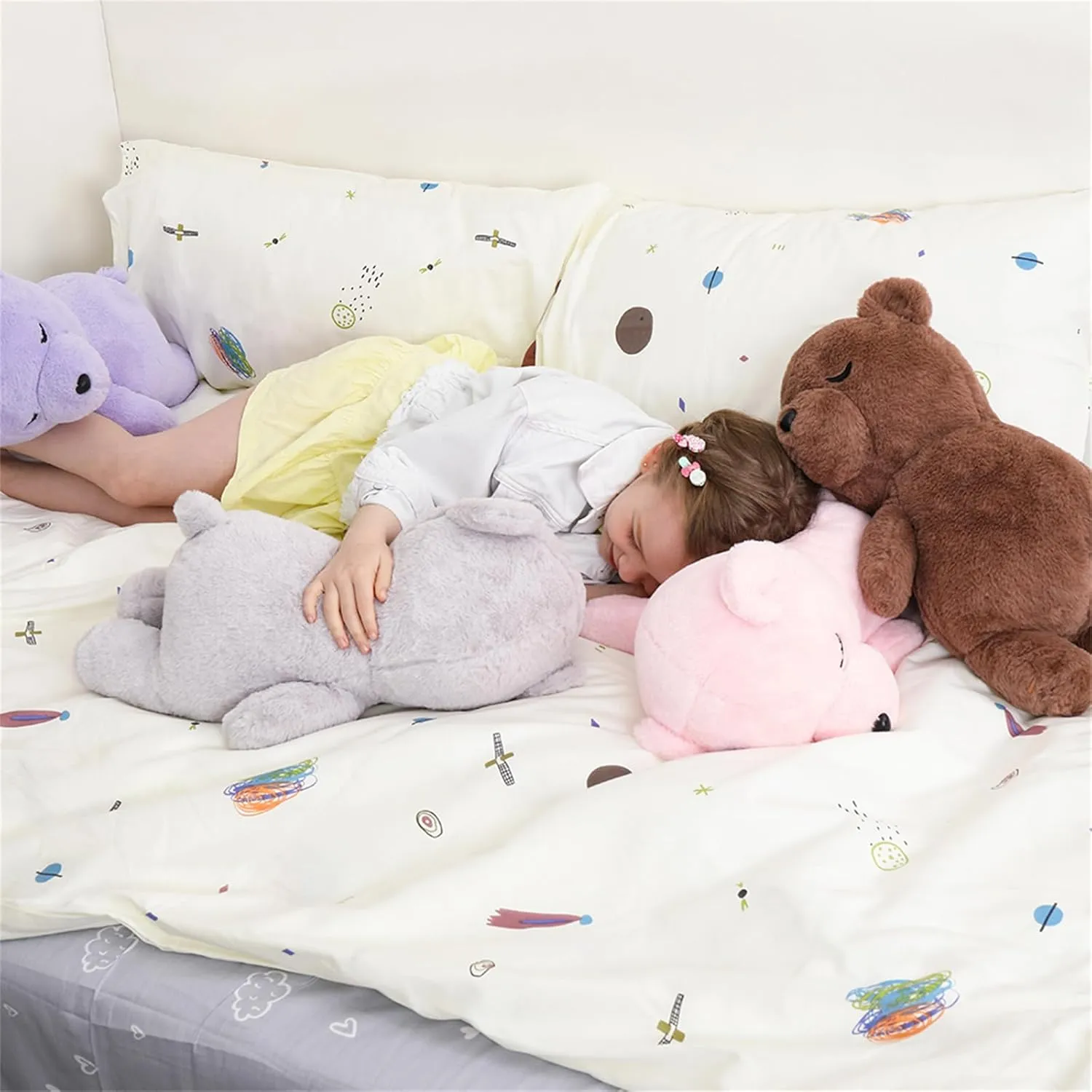 Tezituor Koala Plush Stuffed Animal,20 Inches Soft Huggable Koala Bear Pillow Toy for Boys Girls Kids Baby Shower Nursery Decor,Brown
