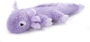 The Petting Zoo Purple Axolotl Stuffed Animal Plushie, Gifts for Kids, Fuzzlez Sealife Animals, Salamander Plush Toy, 20 inches