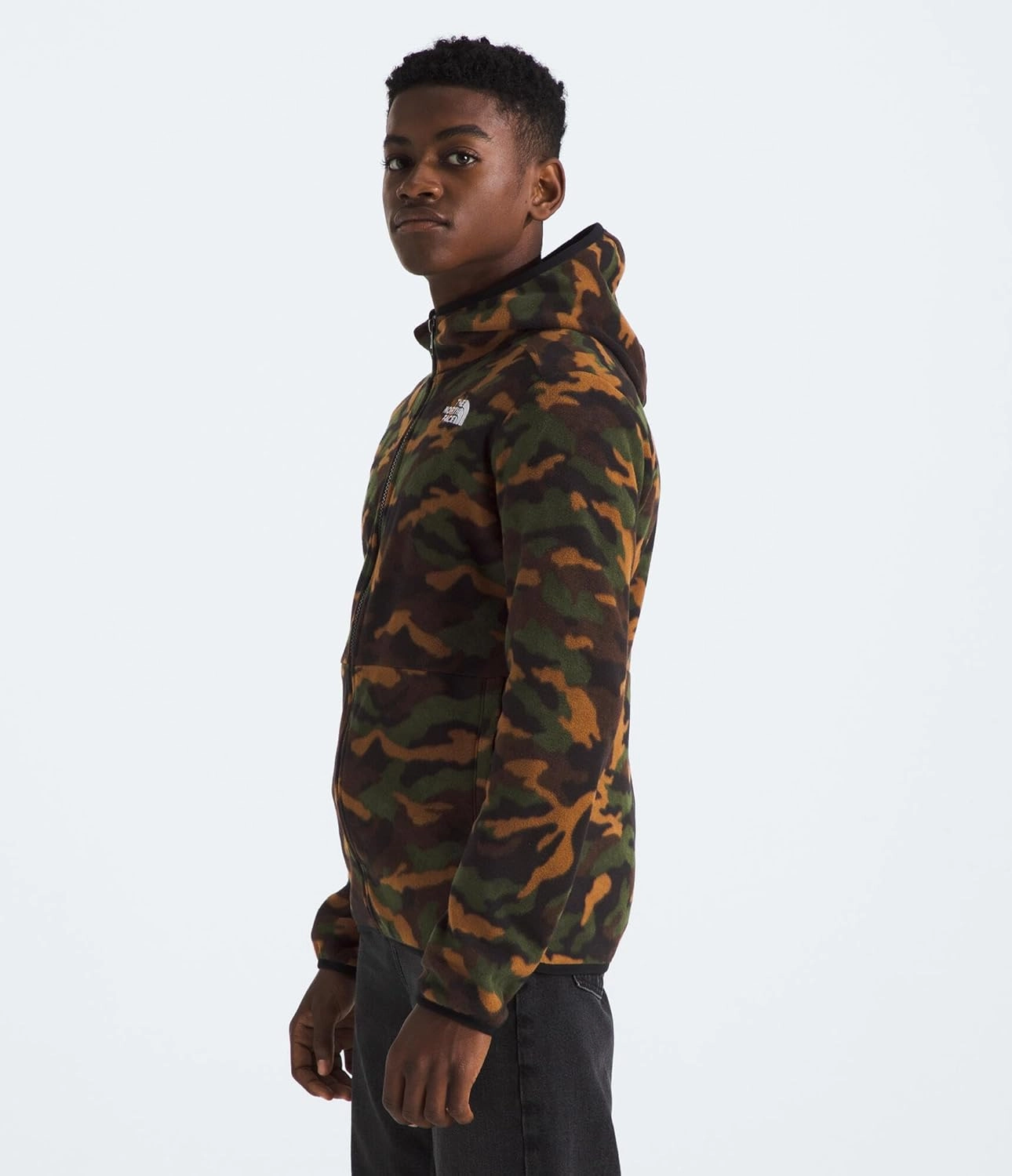 THE NORTH FACE Teen Glacier Lightweight Full Zip Hooded Jacket