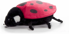 The Petting Zoo Ladybug Stuffed Animal Plushie, Gifts for Kids, Wild Onez Insect Animals, Red Ladybug Plush Toy, 12 inches