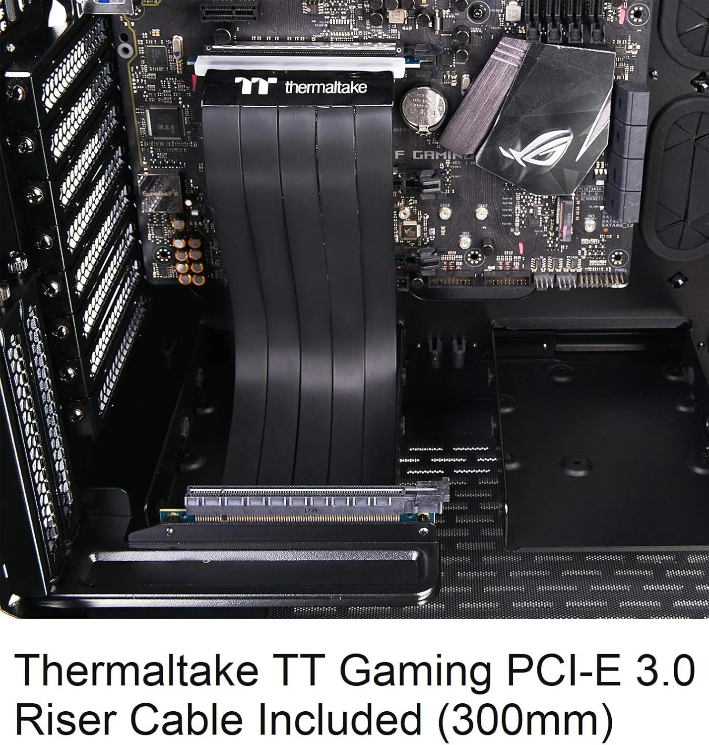 Thermaltake Level 20 E-ATX Full Tower Gaming Computer PC Case with 3 Riing Plus 140mm RGB Fan   2 Lumi Plus LED Strips Pre-Installed CA-1J9-00F9WN-00