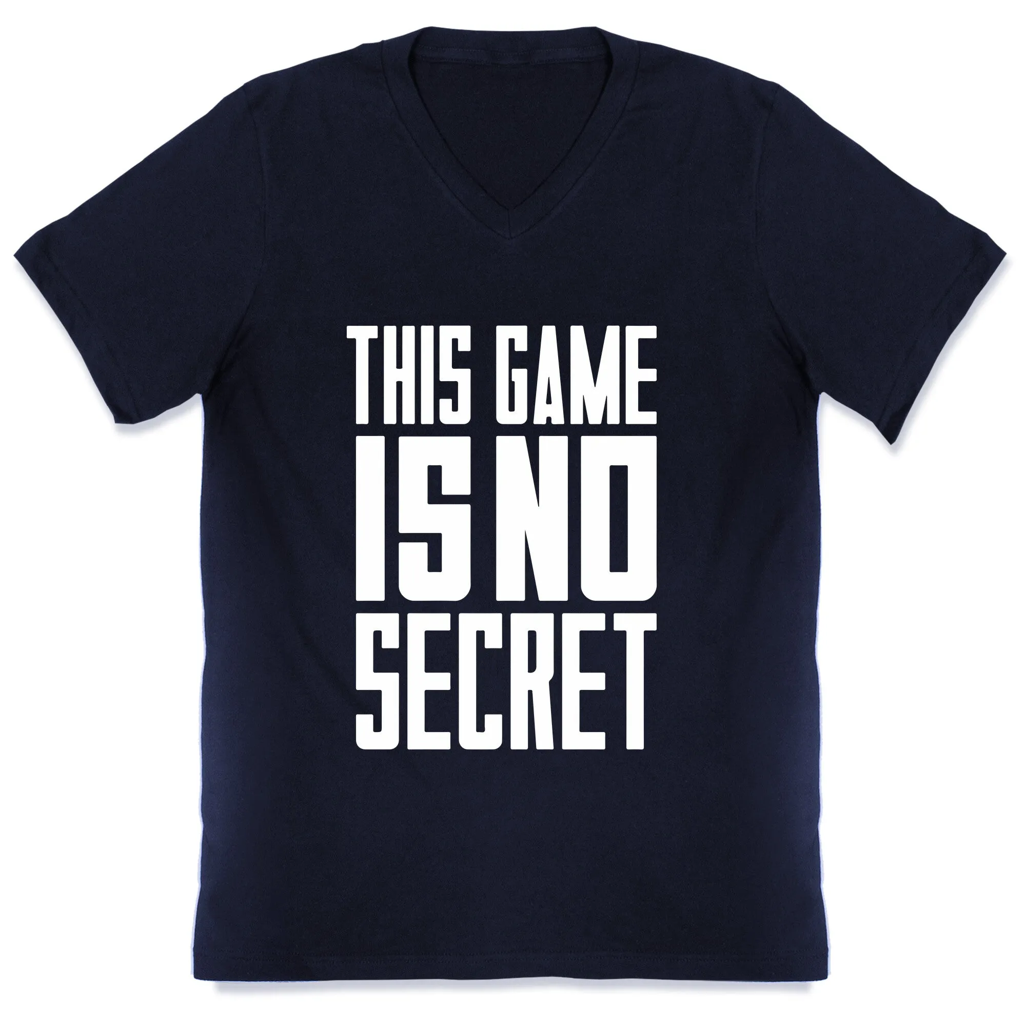 This Game Is No Secret V-Neck