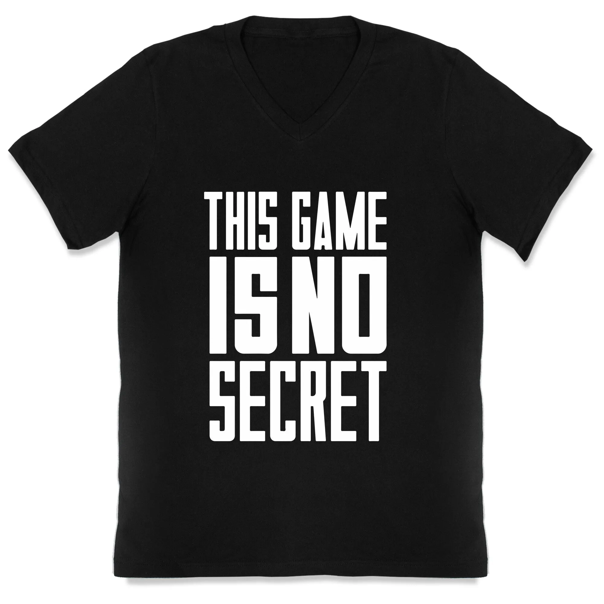 This Game Is No Secret V-Neck