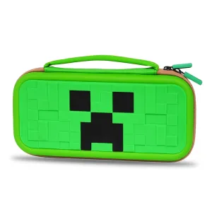TIKOdirect Carrying Case for Switch & OLED Mode, Cute Portable Travel Bag in Newest Updated Design of Green Interior, Green