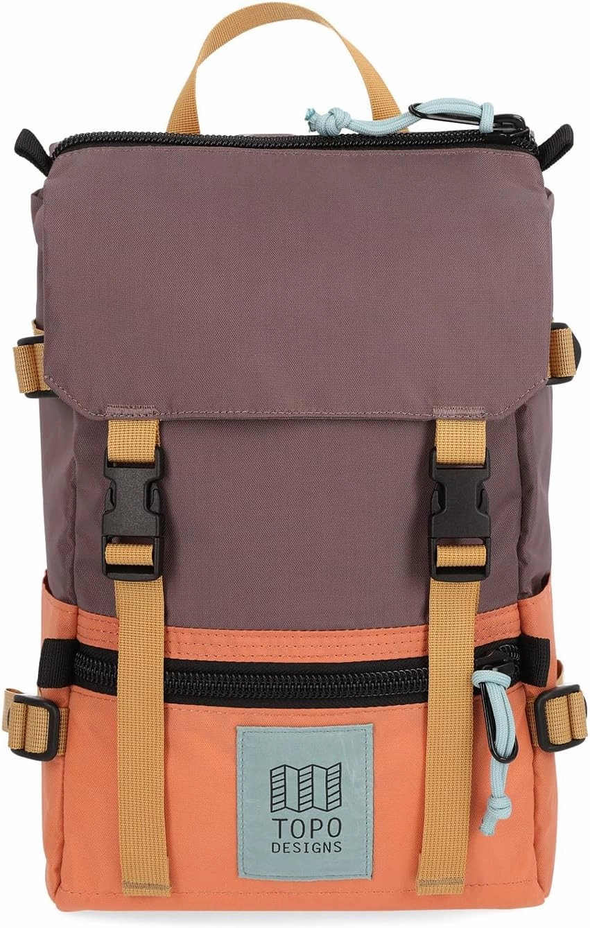 Topo Designs Rover Pack Mini - Coral/peppercorn - One Size