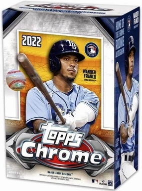 Topps Heritage 2022 Chrome Baseball Blaster Box - 32 Baseball Cards Per Box