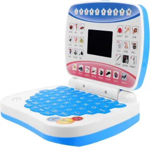 Totority Educational Learning Laptop for Kids - Interactive English & Music Preschool Toy with LED Screen, ABC Games & Puzzles for Toddlers Aged 3 