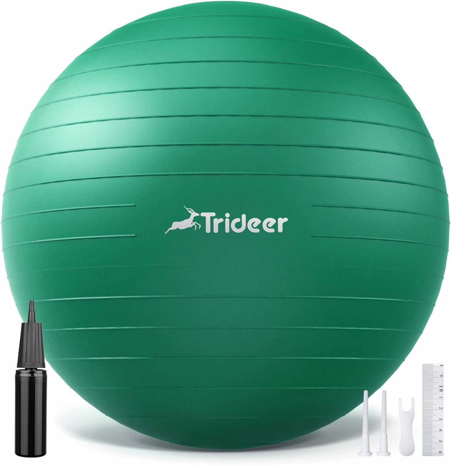 Trideer Exercise Ball for Physical Therapy & Workout - Swiss Ball for Core Strength & Balance