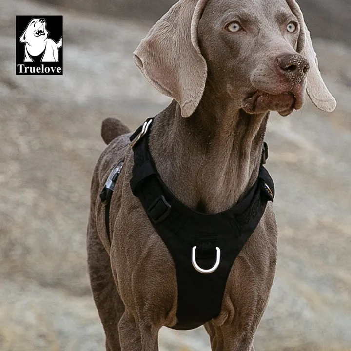 True Love Lightweight Dog Harness - Black, XS