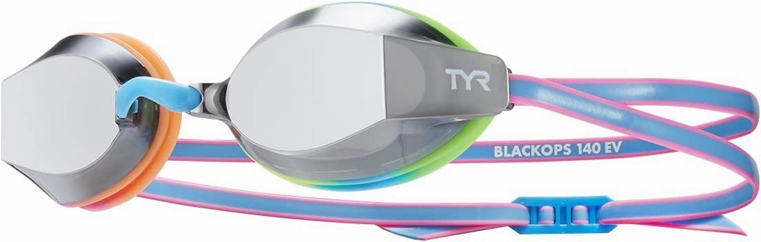 TYR ‎Blackops 140 EV Racing Mirrored Swim Goggles Junior Fit