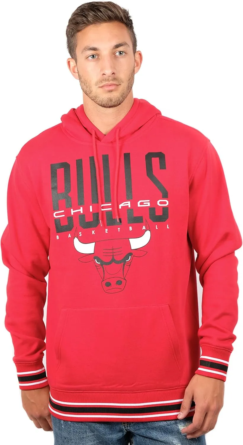 Ultra Game Adult's NBA Official Soft Fleece Hoodie Pullover Sweatshirt