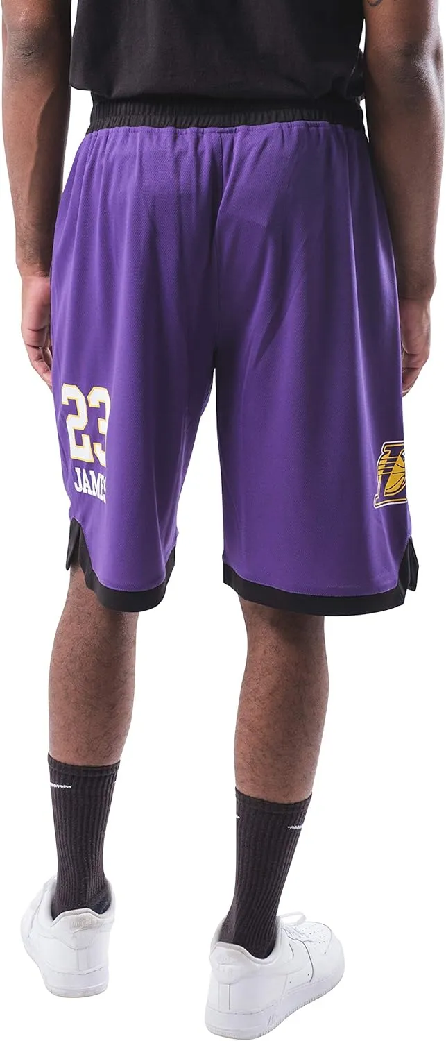 Ultra Game Men's NBA Official Players Active Soft Workout Basketball Training Shorts