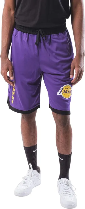 Ultra Game Men's NBA Official Players Active Soft Workout Basketball Training Shorts